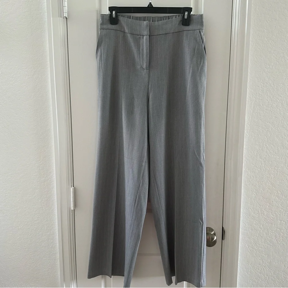 Autres Filles | Pants & Jumpsuits | Autres Filles Womens Gray Pinstripe Wideleg Dress Pants M Polyester Blend | Poshmark Autres Filles | Pants & Jumpsuits | Autres Filles Womens Gray Pinstripe Wideleg Dress Pants M Polyester Blend | Poshmark